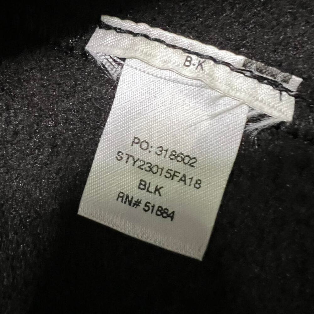 Patagonia Synchilla Fleece Vest Womens L Black Full Zip Sierra Church Logo - Picture 8 of 15